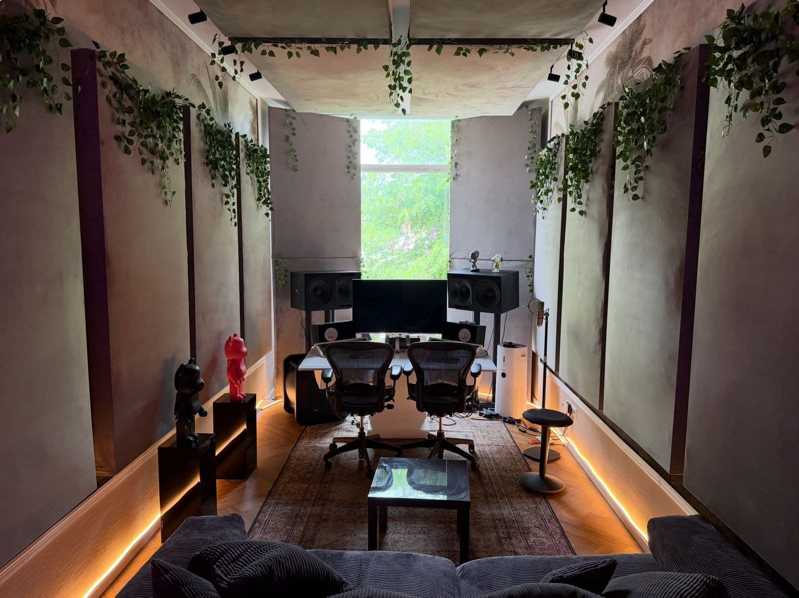 Tonstudio bei Tageslicht